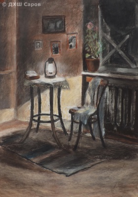 Тревожная ночь в Ленинграде - Галюк Карина, 14 лет.JPG